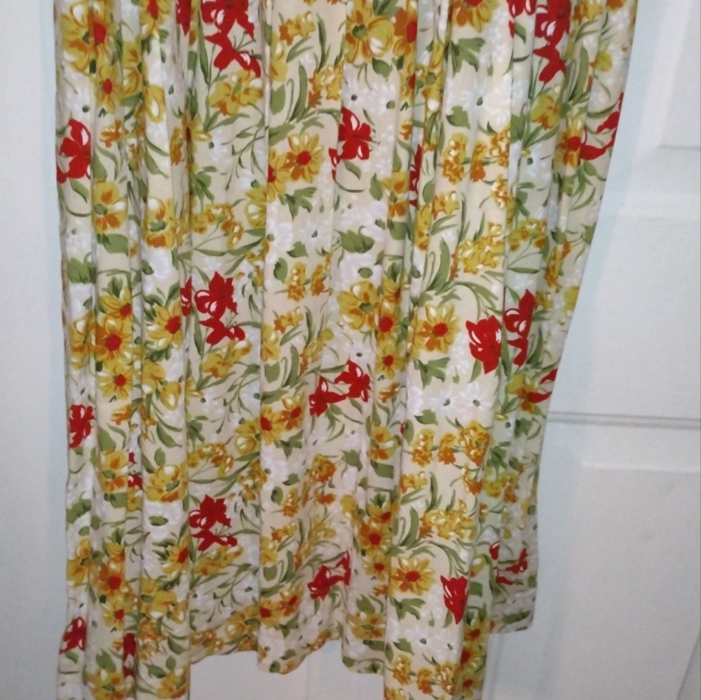 VINTAGE RUSTIC COLOR DRESS - Picture 6 of 9